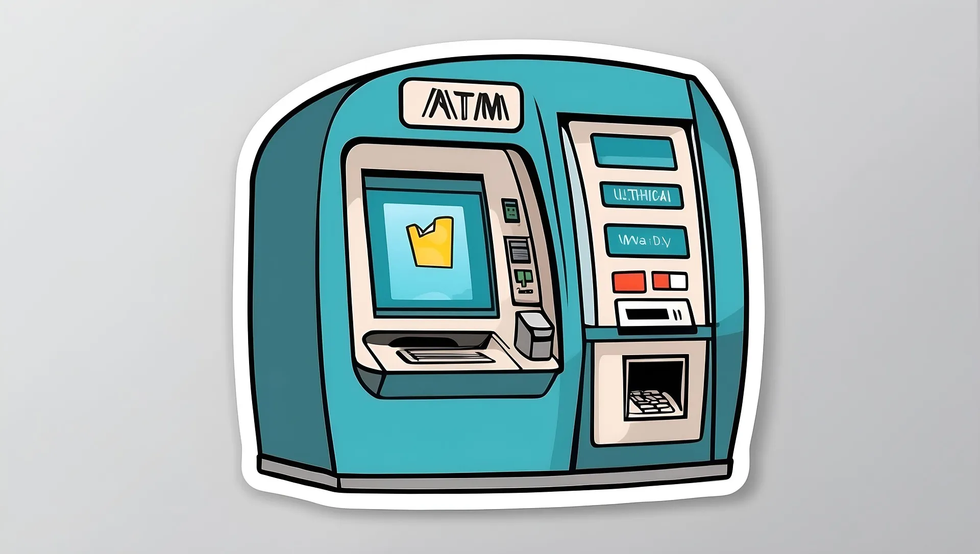 Ilustrim i një ATM-je kripto